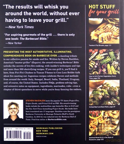 The Barbecue! Bible: More Than 500 Great Grilling Recipes from Around the World (Steven Raichlen Barbecue Bible Cookbooks) - Steven Raichlen [KSIĄŻKA]