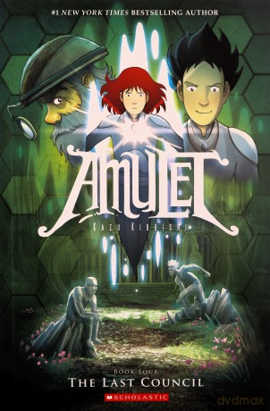 The Last Council: book four in the bestselling graphic novel series: Volume 4 (Amulet) - Kazu Kibuishi [KSIĄŻKA]