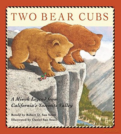 Two Bear Cubs: A Miwok Legend from California's Yosemite Valley - Daniel San Souci [KSIĄŻKA]