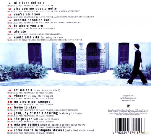 Josh Groban: Josh Groban [CD]