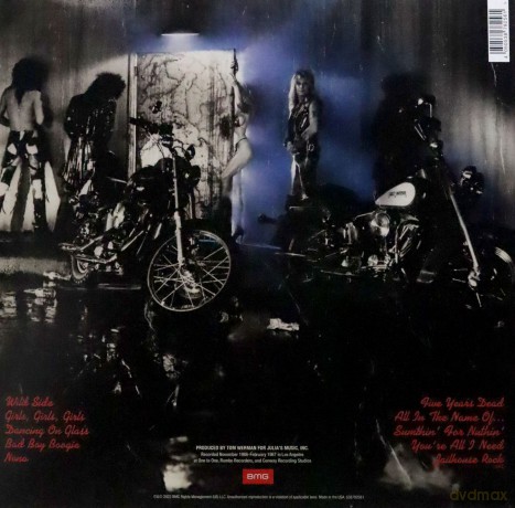 Motley Crue: Girls, Girls, Girls [Winyl]