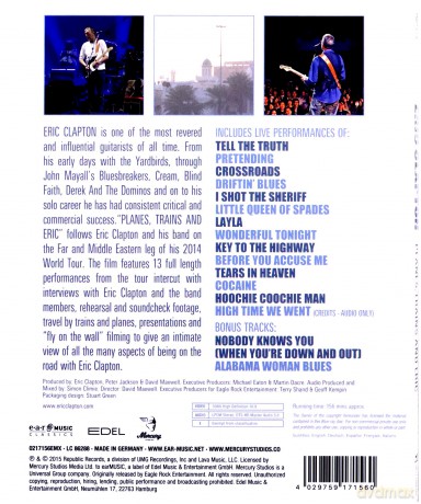 Eric Clapton: Planes Trains And Eric - Mid and Far East Tour 2014 [Blu-Ray]