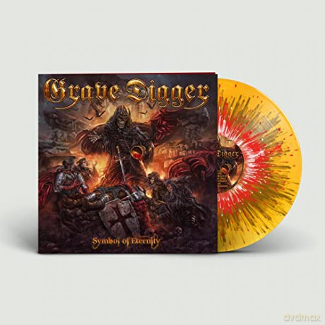 Grave Digger: Symbol Of Eternity (Splatter Yellow Gold White Red) [Winyl]