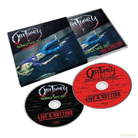 Obituary: Slowly We Rot Live And Rotting [Blu-Ray]+[CD]