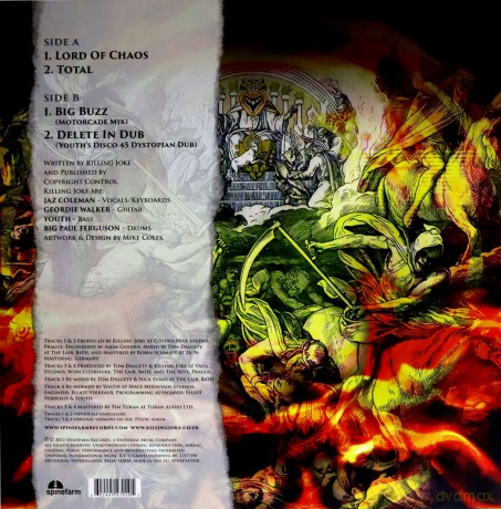 Killing Joke: Lord Of Chaos (Limited) (Ultra Clear) [Winyl]