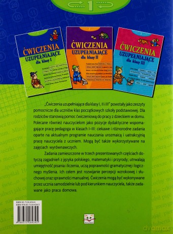 Ćwiczenia uzupełniające dla klasy I [KSIĄŻKA]