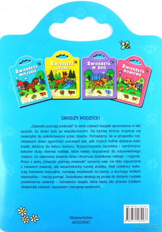 Dzieciaki poznają zwierzaki - Zwierzęta wiejskie [KSIĄŻKA]
