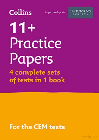 11+ Practice Test Papers Bumper Book, inc. Audio Download: for the CEM tests (Letts 11+ Success) (Collins 11+ Practice) - Philip McMahon [KSIĄŻKA]