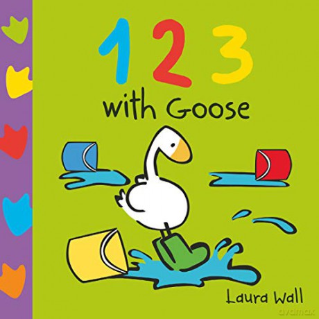 123 with Goose (Learn with Goose) - Laura Wall [KSIĄŻKA]