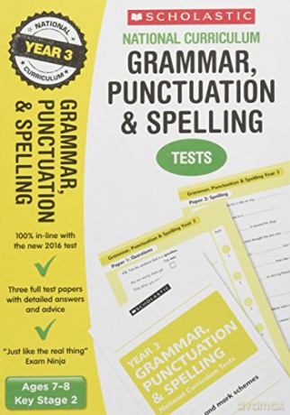 2021 SATs Practice Papers for Grammar, Punctuation and Spelling, Year 3 (Scholastic National Curriculum SATs) (National Curriculum SATs Tests) - Catherine Casey [KSIĄŻKA]