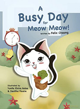 A Busy Day for Meow Meow - Felix Cheong [KSIĄŻKA]
