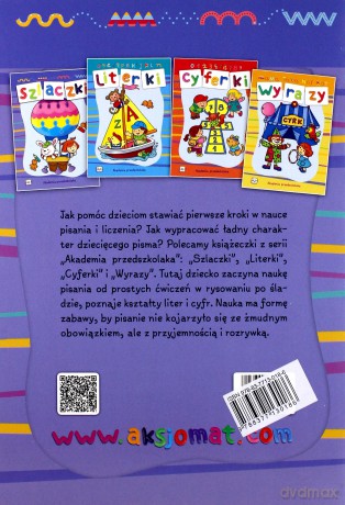 Szlaczki. Akademia przedszkolaka [KSIĄŻKA]