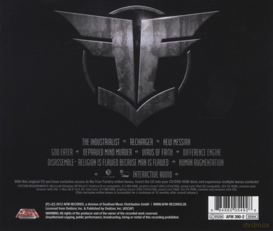Fear Factory: The Industrialist [CD]