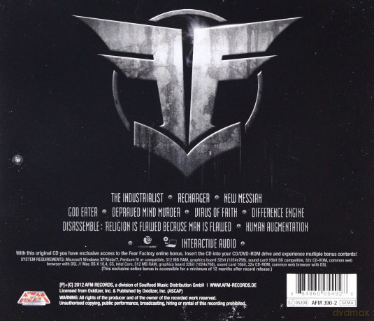 Fear Factory: The Industrialist [CD]