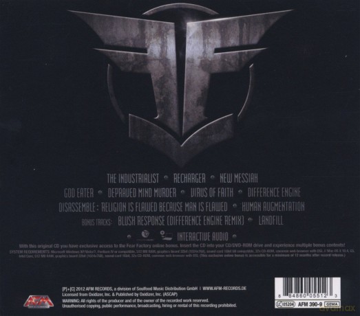 Fear Factory: The Industrialist (digipack) [CD]