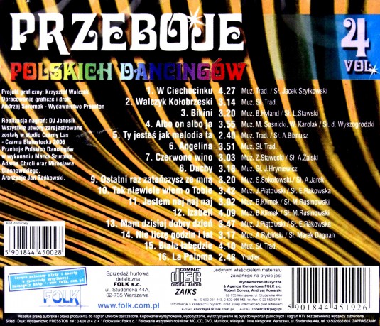 Przeboje polskich dancingów vol. 4-6 [3CD]