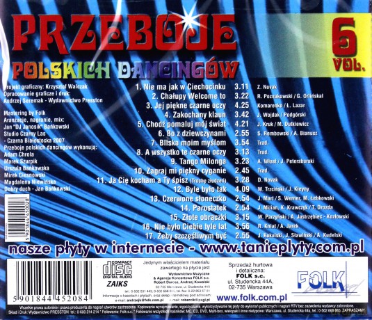 Przeboje polskich dancingów vol. 4-6 [3CD]