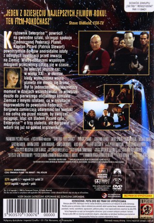 Star Trek VIII. Pierwszy kontakt [DVD]