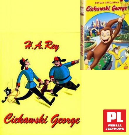 Ciekawski George Pakiet [DVD]+[KSIĄŻKA]