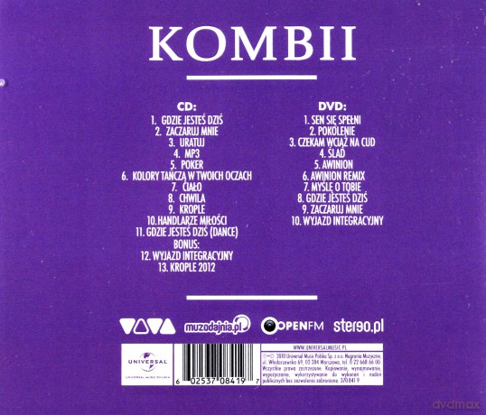 Kombii: O Miłości (Edycja Specjalna) [CD]+[DVD]