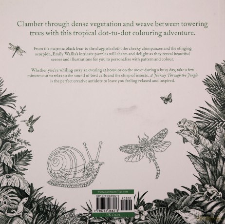 A Journey Through the Jungle: An Anti-Stress Dot-to-Dot Adventure (Anti-Stress Dot-To-Dot Adventures) - Emily Wallis [KSIĄŻKA]