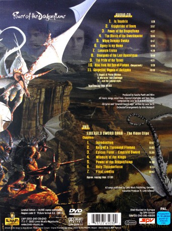 Rhapsody: Power Of The Dragonflame (Limited) [CD]+[DVD]