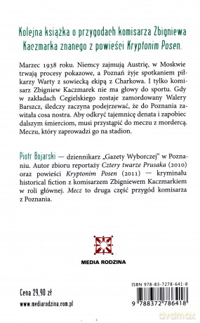 Mecz - Piotr Bojarski [KSIĄŻKA]