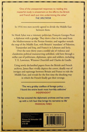 A Line in the Sand: Britain, France and the Struggle That Shaped the Middle East - James Barr [KSIĄŻKA]