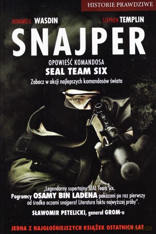 Snajper (pocket) - Howard E. Wasdin, Stephen Templin [KSIĄŻKA]