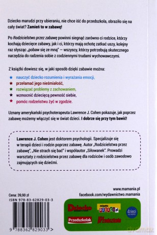 Rodzicielstwo przez zabawę - Lawrence J. Cohen [KSIĄŻKA]