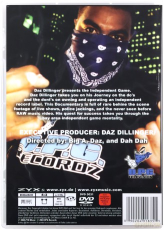 Daz Dillinger: Tha Independent Game - The Mov [DVD]