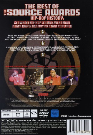 The Best Of The Source Awards [DVD]