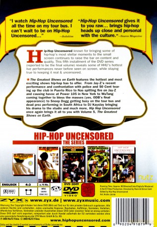Hip-Hop Uncensored Vol. 5 [DVD]