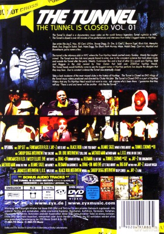 The Tunnel Is Closed Vol. 1 [DVD]