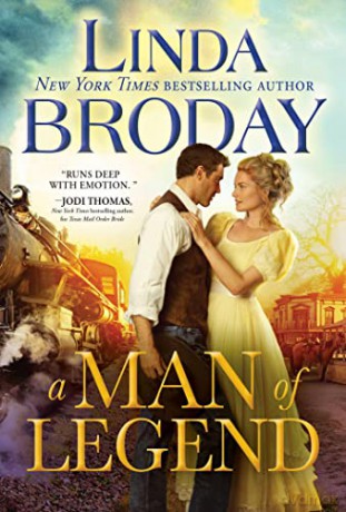 A Man of Legend: 3 (Lone Star Legends, 3) - Linda Broday [KSIĄŻKA]