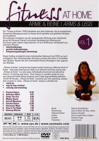 Fitness At Home Vol. 1 [DVD]