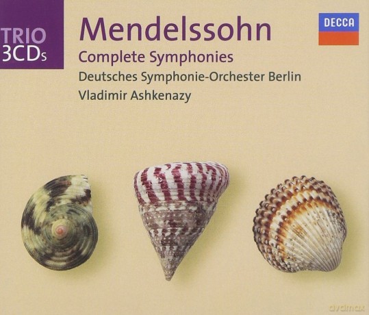 Ashkenazy Dso Berlin: Mendelssohn Symphonies [3CD]