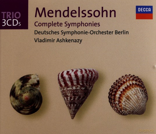 Ashkenazy Dso Berlin: Mendelssohn Symphonies [3CD]