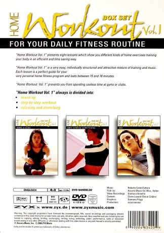 Special Interest: Home Workout Vol. 1 [3DVD]