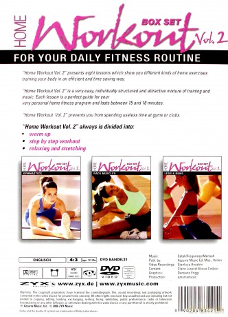 Special Interest: Home Workout Vol. 2 [3DVD]