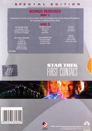 Star Trek VIII. Pierwszy kontakt wersja specjalna [2DVD]
