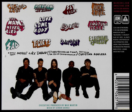 Maroon 5: Overexposed (Pl) [CD]