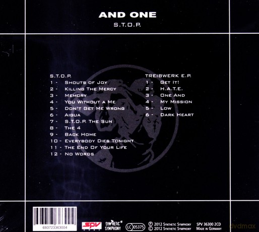 And One: S.T.O.P. Limited Edition (digipack) [2CD]