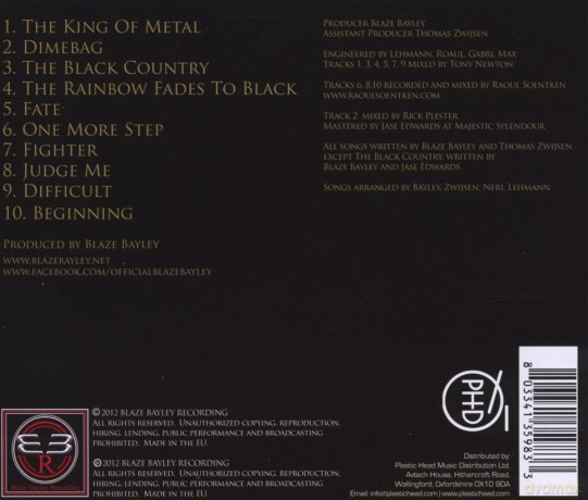 Blaze Bayley: The King Of Metal [CD]