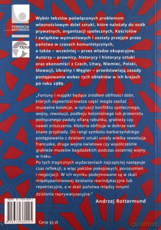 Dobra kultury i problemy własności. Doświadczenia Europy Środkowej po 1989 roku - Grażyna Czubek i Piotr Kosiewski [KSIĄŻKA]