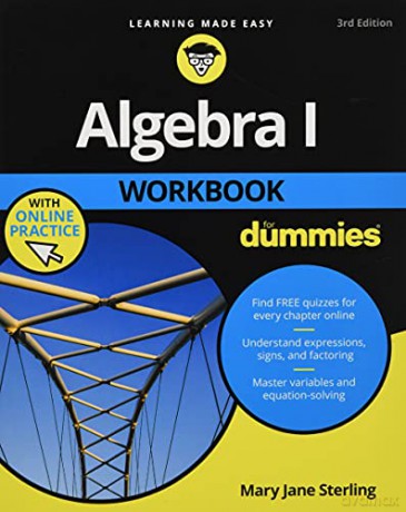 Algebra I Workbook For Dummies, 3rd Edition - Sterling [KSIĄŻKA]