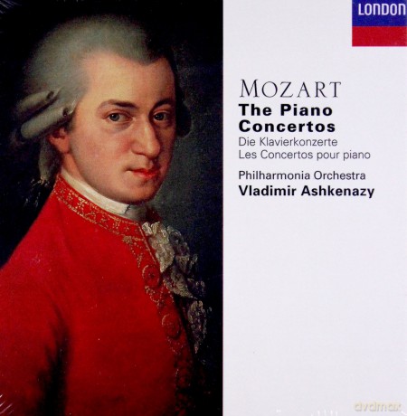 Ashkenazy,Philh.Orch.: Mozart:The Piano Concertos [10CD]