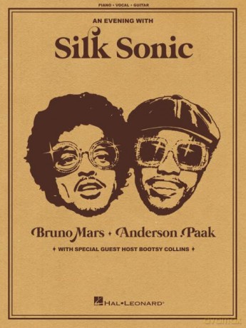 An Evening with Silk Sonic. Piano, Vocal and Guitar: Piano/Vocal/guitar Songbook - Bruno Mars [KSIĄŻKA]