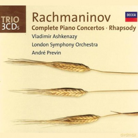 Ashkenazy,Previn,London S.Orch.: Rachmaninov Piano Ctos [3CD]