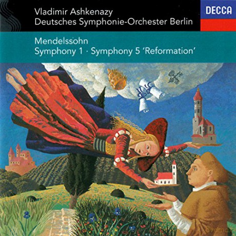 Ashkenazy.Dso Berlin: Mendelssohn: Symph. 1 + Symph 5 [CD]